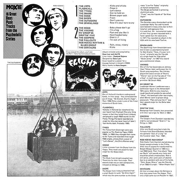 Various : Flight To Lowlands Paradise Volume 2 (LP, Comp, Mono)