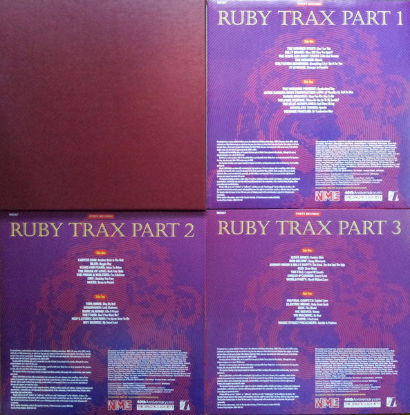 Various : Ruby Trax - The NME's Roaring Forty (3xLP, Comp + Box, Ltd)