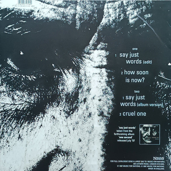 Paradise Lost : Say Just Words (12")