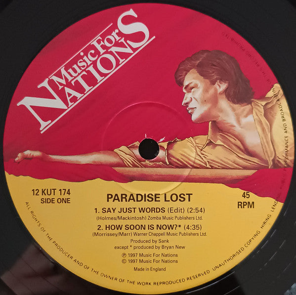 Paradise Lost : Say Just Words (12")