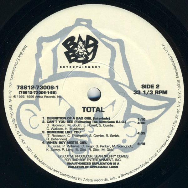 Total : Total (LP, Album)