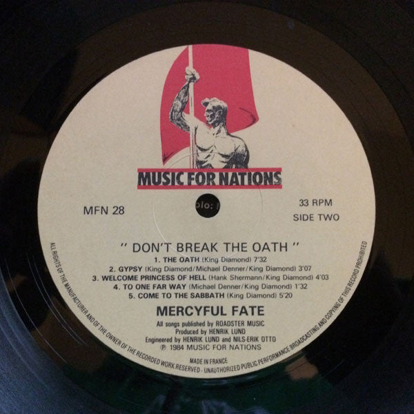 Mercyful Fate : Don't Break The Oath (LP, Album)