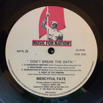 Mercyful Fate : Don't Break The Oath (LP, Album)