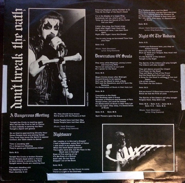 Mercyful Fate : Don't Break The Oath (LP, Album)