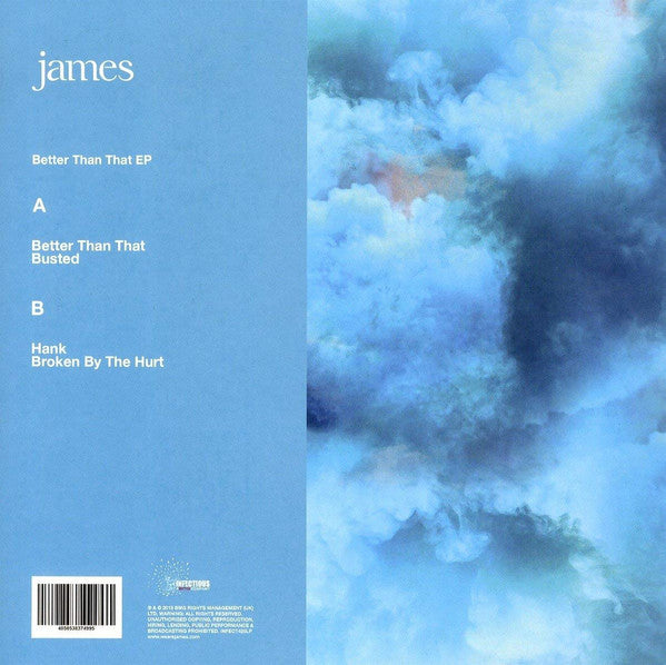 James : Better Than That EP (10", EP)