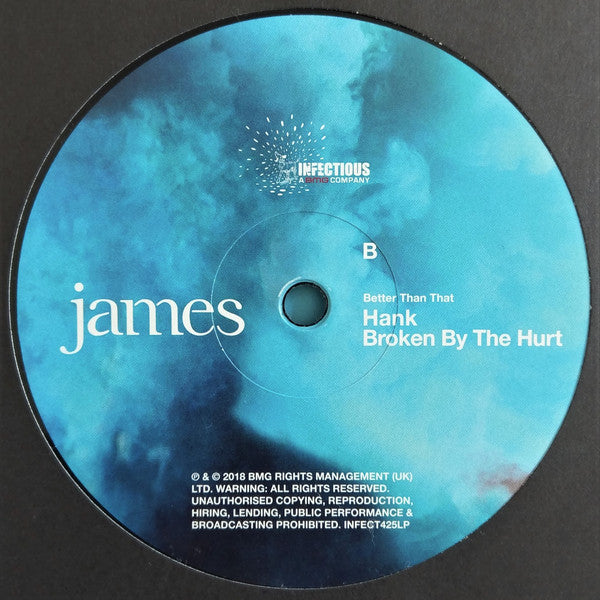 James : Better Than That EP (10", EP)