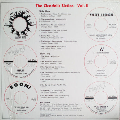 Various : Cicadelic Sixties Vol. II, Out Of Order (LP, Comp)