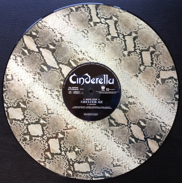 Cinderella (3) : Shelter Me (12", Ltd, Pic, Pos)
