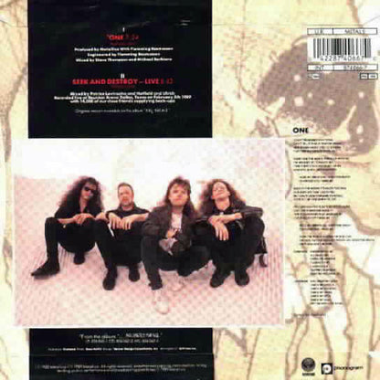Metallica : One (7", Single, Inj)