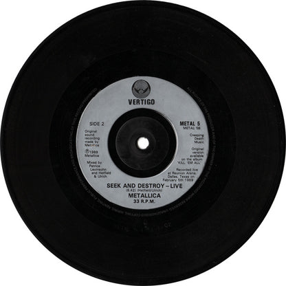Metallica : One (7", Single, Inj)