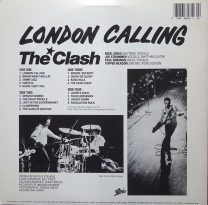 The Clash : London Calling (2xLP, Album, RE)