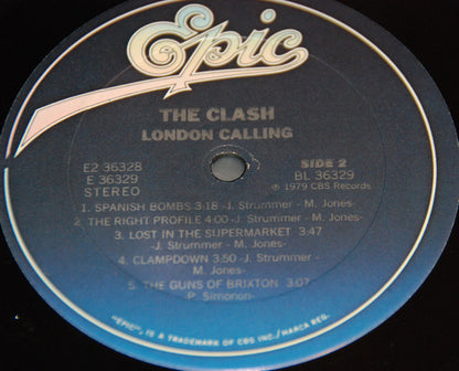 The Clash : London Calling (2xLP, Album, RE)