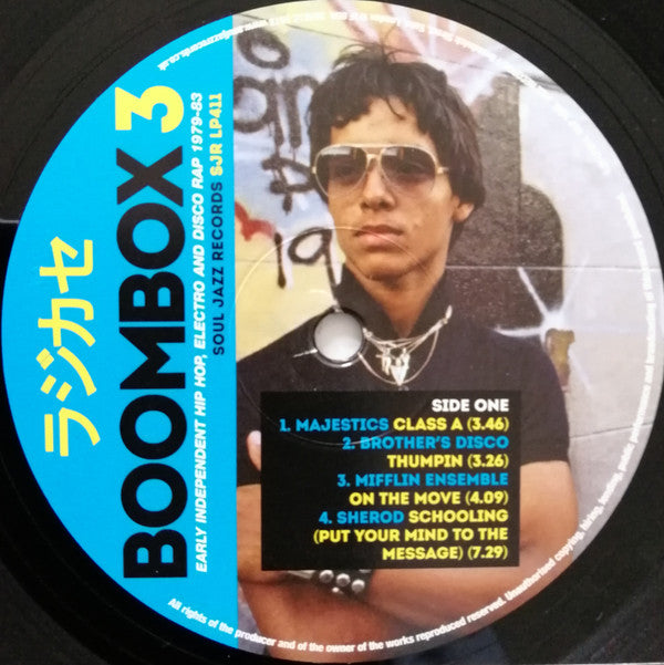 Various : Boombox 3 (Early Independent Hip Hop, Electro And Disco Rap 1979-83) (3xLP, Comp)