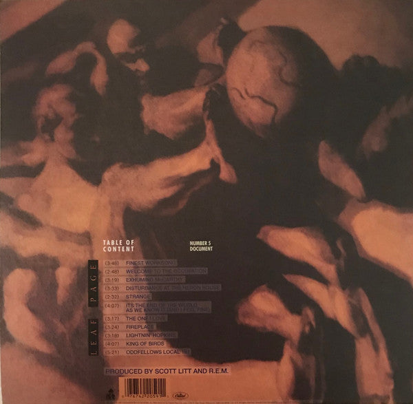 R.E.M. : Document (LP, Album, Ltd, RE, Gol)