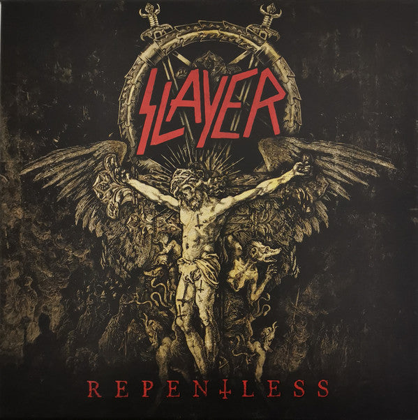 Slayer : Repentless (6x6½", Album, Red + Box, Ltd, Num, RE)