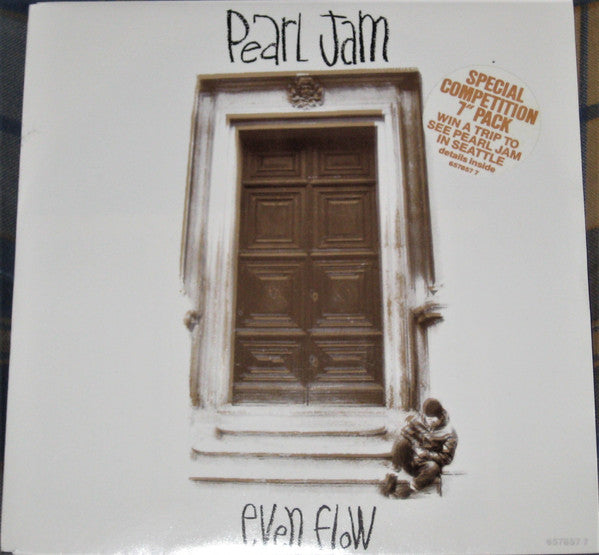 Pearl Jam : Even Flow (7", Single, Com)