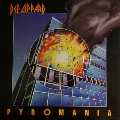 Def Leppard : Pyromania (LP, Album, Red)