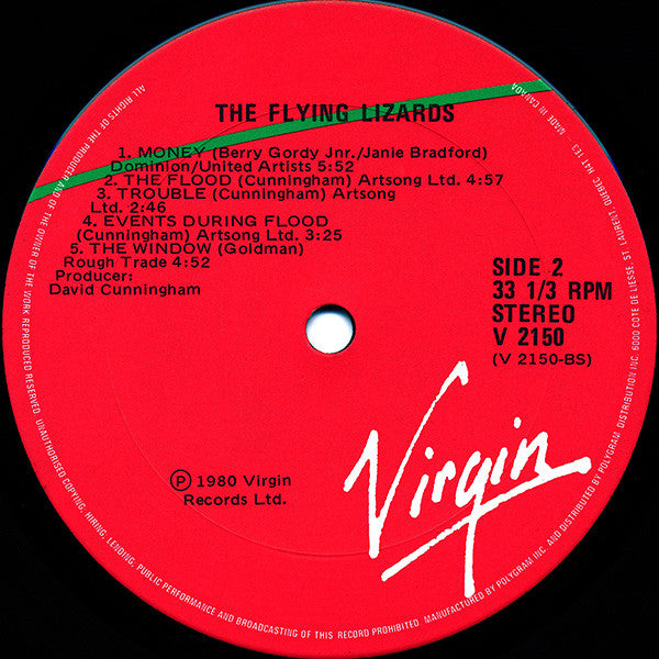The Flying Lizards : The Flying Lizards (LP, Album)