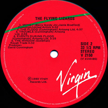 The Flying Lizards : The Flying Lizards (LP, Album)