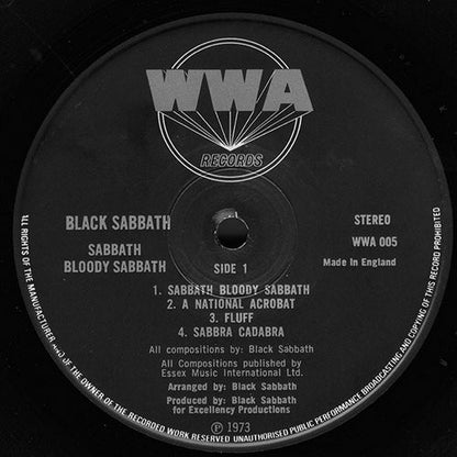 Black Sabbath : Sabbath Bloody Sabbath (LP, Album, Gat)
