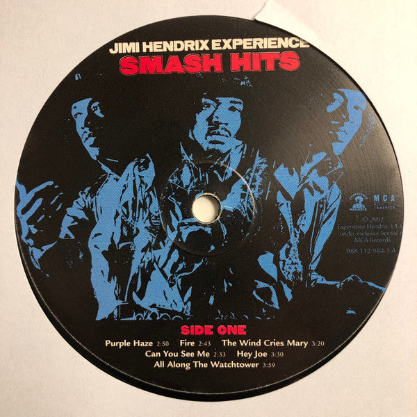 Jimi Hendrix Experience* : Smash Hits (LP, Comp, Num, RE, 180)