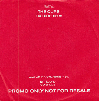 The Cure : Hot Hot Hot !!! (7", Single, Promo)