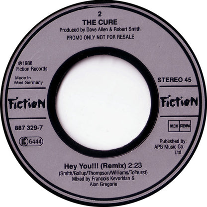 The Cure : Hot Hot Hot !!! (7", Single, Promo)