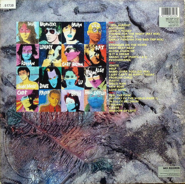 The Damned : The Light At The End Of The Tunnel (2xLP, Comp, Num)