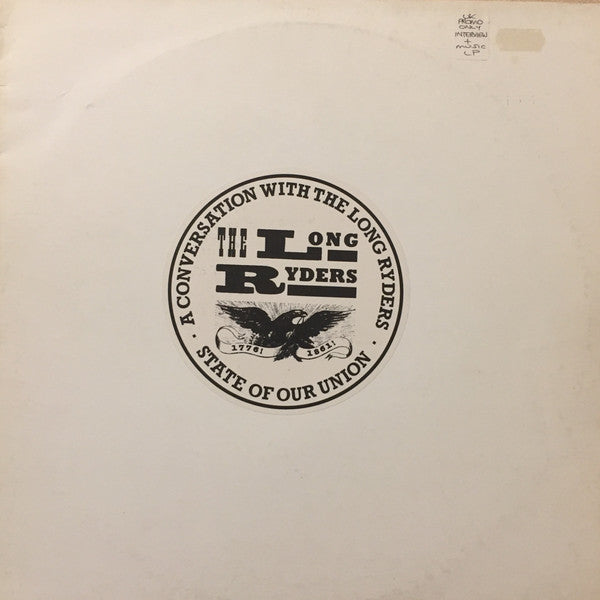 The Long Ryders : A Conversation With The Long Ryders (LP, Promo)