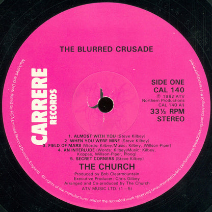 The Church : The Blurred Crusade (LP, Album, Gat)