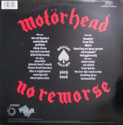 Motörhead : No Remorse (2xLP, Album, Comp)