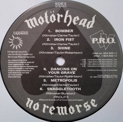 Motörhead : No Remorse (2xLP, Album, Comp)