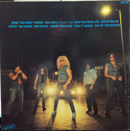 Twisted Sister : Under The Blade (LP, Album, Ast)