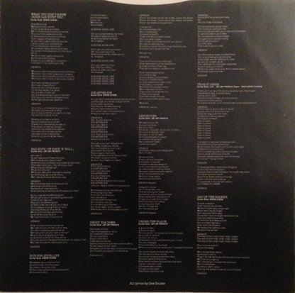 Twisted Sister : Under The Blade (LP, Album, Ast)