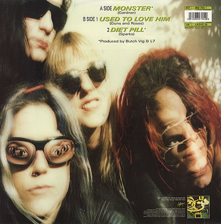 L7 : Monster (12", Single, Num, Pic)