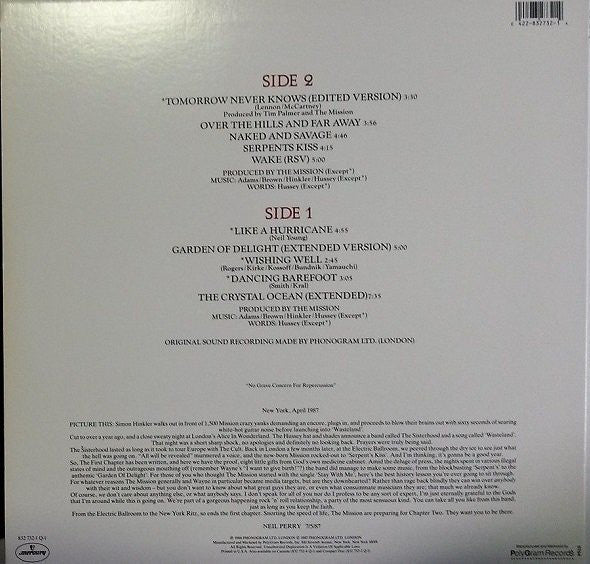 The Mission : The First Chapter (LP, Comp, HRM)