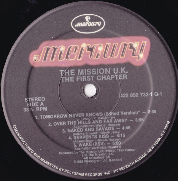 The Mission : The First Chapter (LP, Comp, HRM)