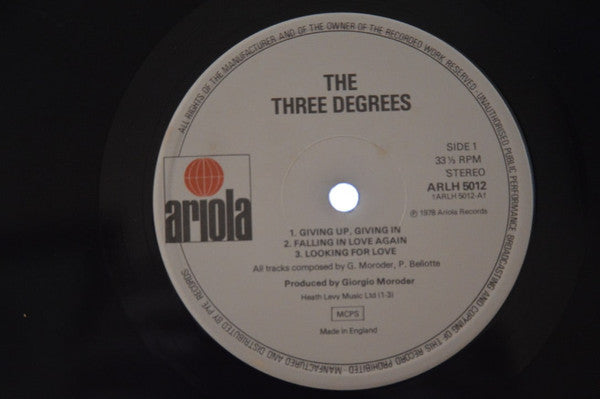 The Three Degrees : New Dimensions (LP, Album, P/Mixed, Gat)