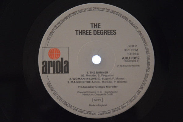 The Three Degrees : New Dimensions (LP, Album, P/Mixed, Gat)
