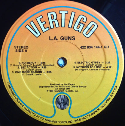 L.A. Guns : L.A. Guns (LP, Album, Hau)