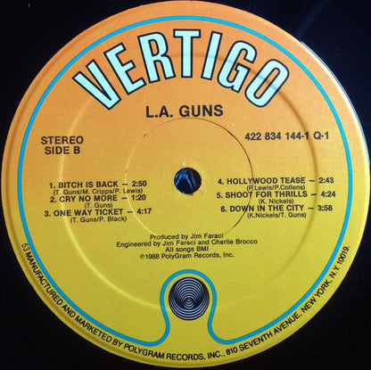 L.A. Guns : L.A. Guns (LP, Album, Hau)