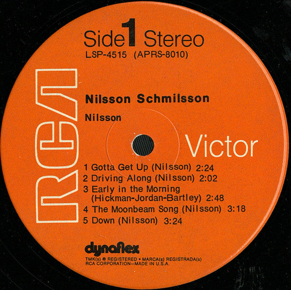 Nilsson* : Nilsson Schmilsson (LP, Album, Roc)