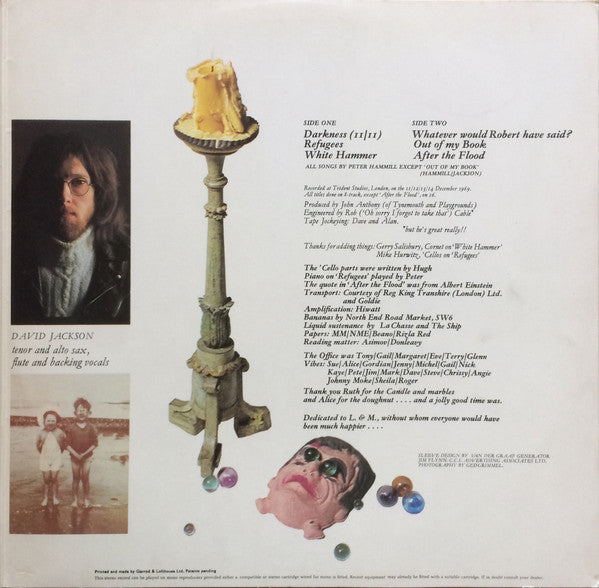 Van Der Graaf Generator : The Least We Can Do Is Wave To Each Other (LP, Album, RP, Lar)