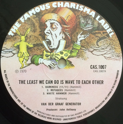 Van Der Graaf Generator : The Least We Can Do Is Wave To Each Other (LP, Album, RP, Lar)