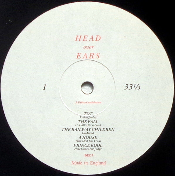 Various : Head Over Ears (A Debris Compilation) (LP, Comp)