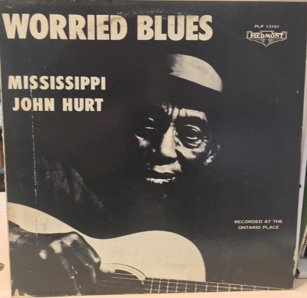 Mississippi John Hurt : Worried Blues (LP, Album, RP, Bla)