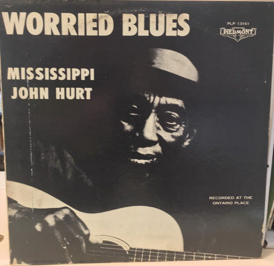 Mississippi John Hurt : Worried Blues (LP, Album, RP, Bla)