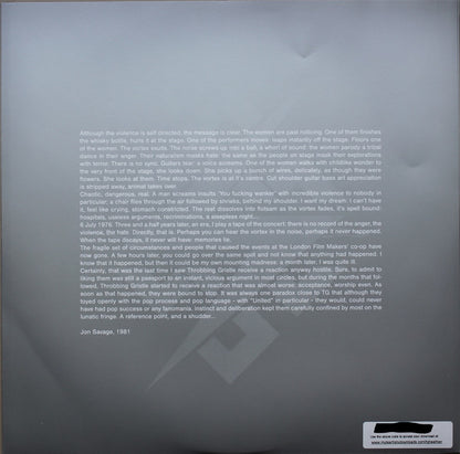 Throbbing Gristle : Mission Of Dead Souls (LP, Album, Ltd, RE, Whi)
