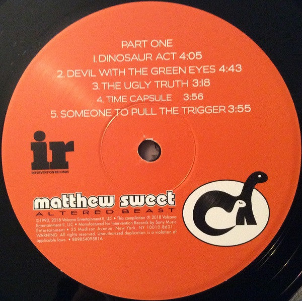 Matthew Sweet : Altered Beast (2xLP, Album, RE, RM)