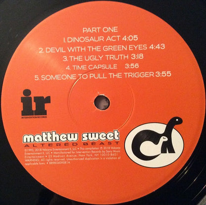 Matthew Sweet : Altered Beast (2xLP, Album, RE, RM)